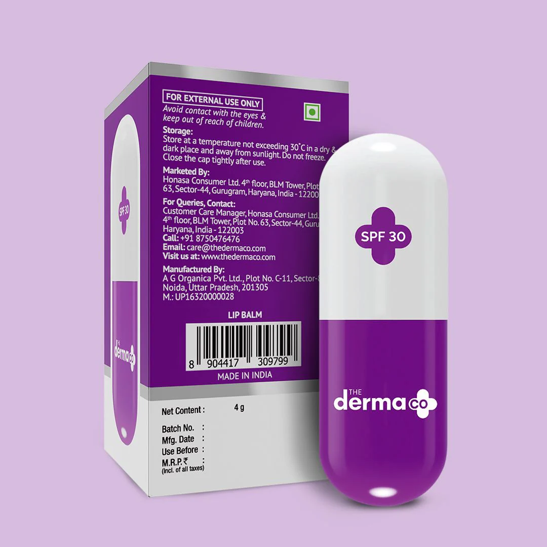 1% Ceramide Complex Lip Balm with Ceramides & Vitamin E, SPF 30 PA++ for Dry & Chapped Lips - 4g - Image 10