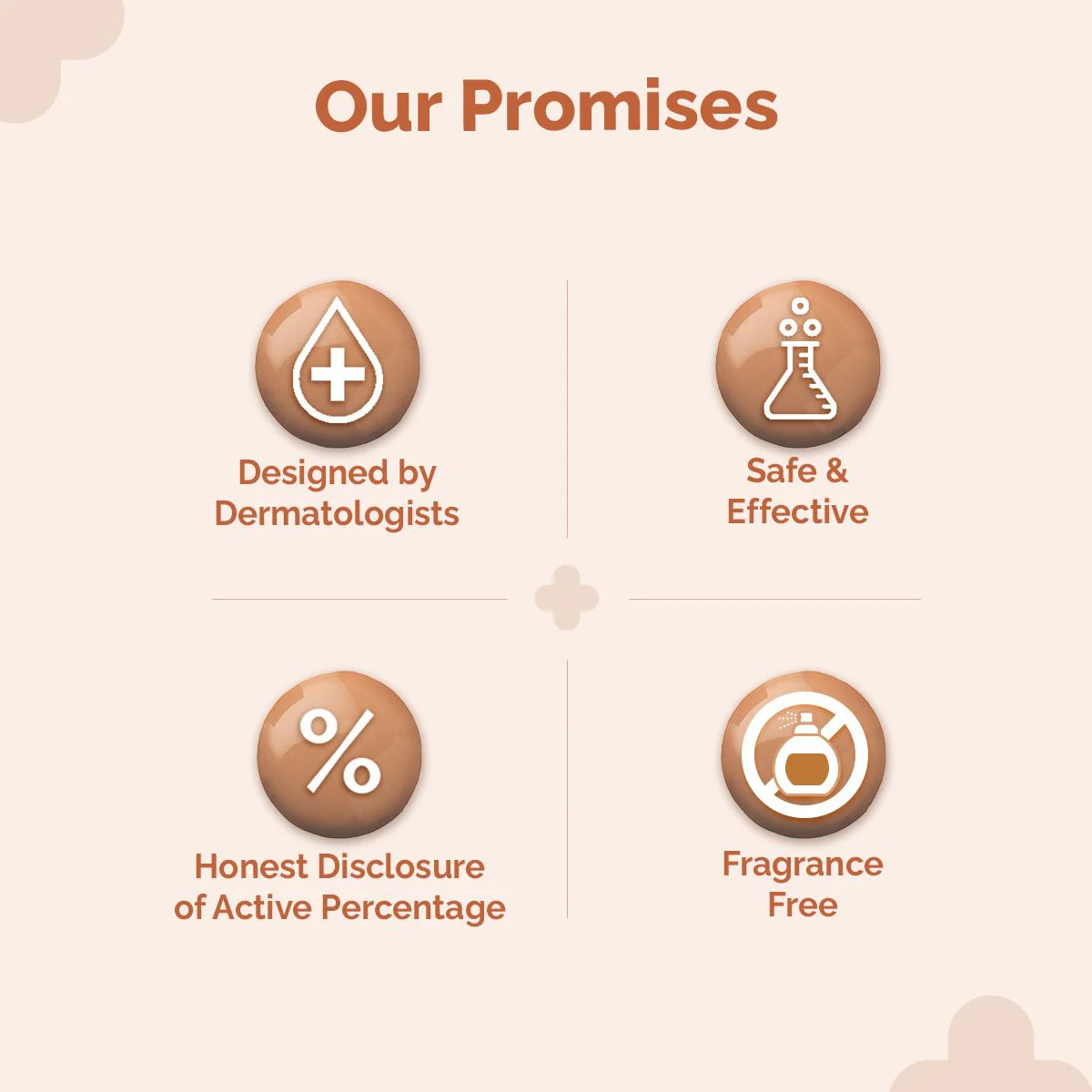 1% Hyaluronic Hydrating High Coverage Foundation - 18ml | Peach - Image 8