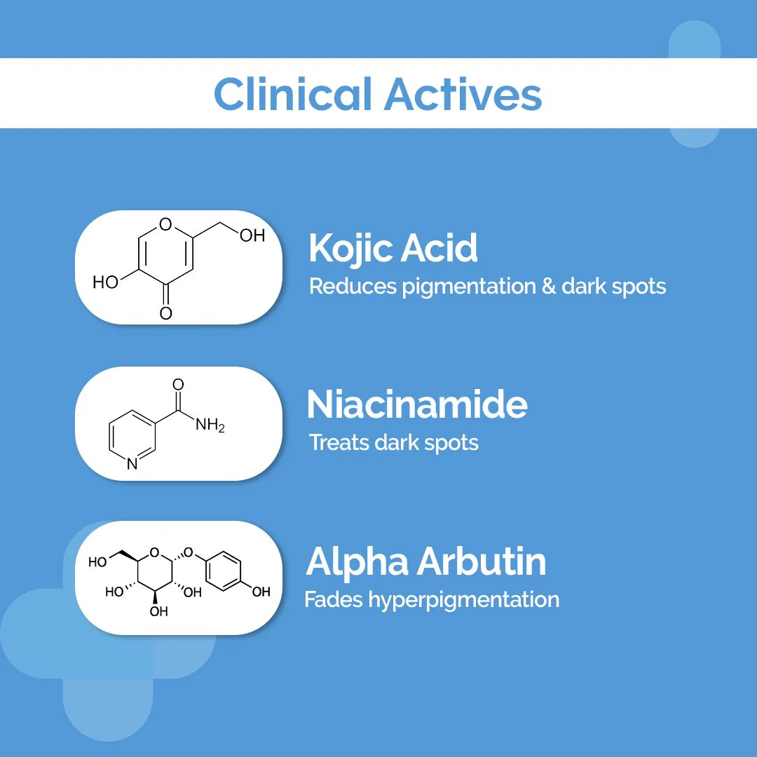 1% Kojic Acid Face Wash with Niacinamide & Alpha Arbutin For Dark Spots & Pigmentation - 150 ml - Image 2