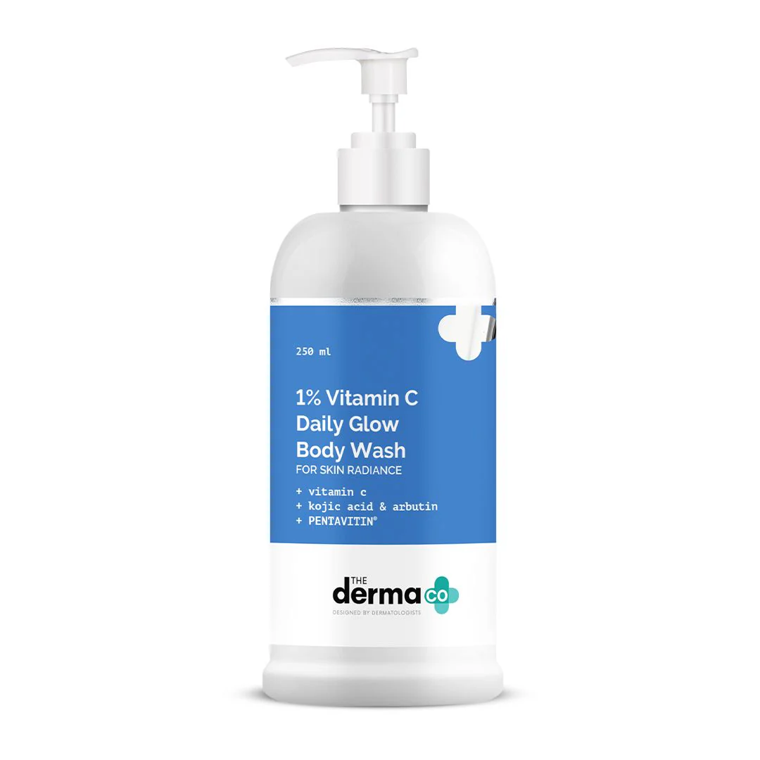 1% Vitamin C Daily Glow Body Wash with Kojic Acid & Arbutin - 250 ml - Image 8