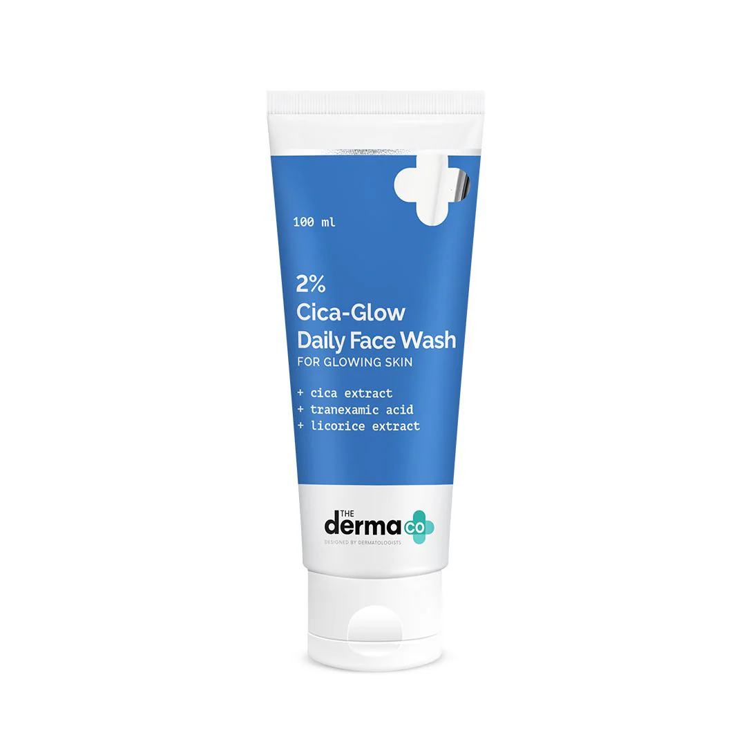 2% Cica-Glow Daily Face Wash with Tranexamic Acid & Licorice Extract - 100ml - Image 9