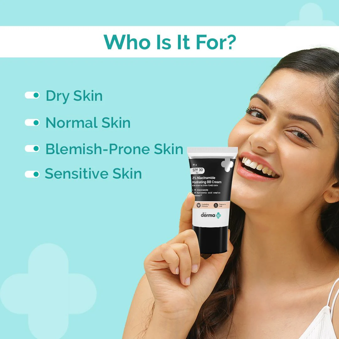 FREE - 2% Niacinamide Hydrating BB Cream - 30 g - Ivory - Image 4