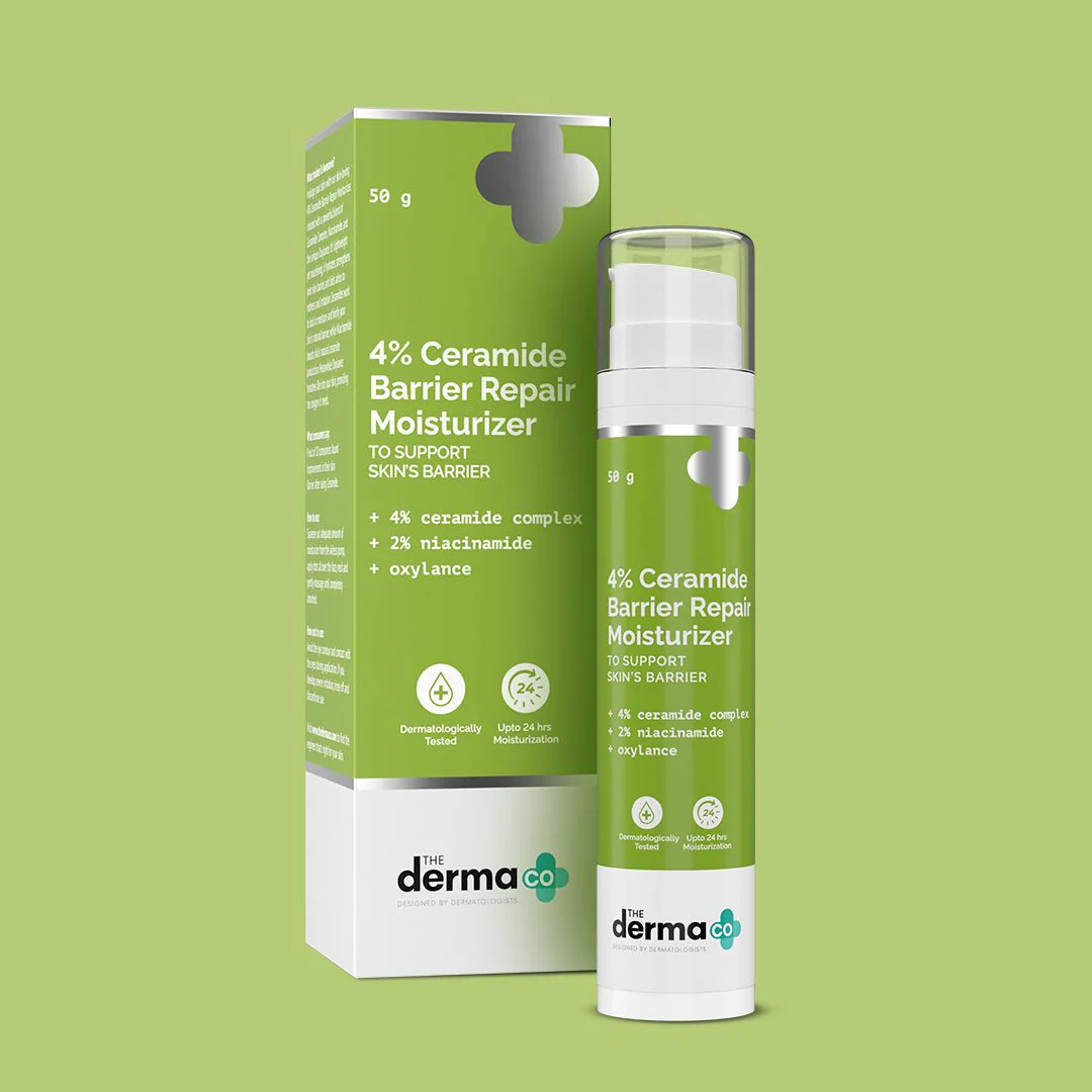 4% Ceramide Barrier Repair Moisturizer with Ceramide, Niacinamide, and Oxylance - 50 gm