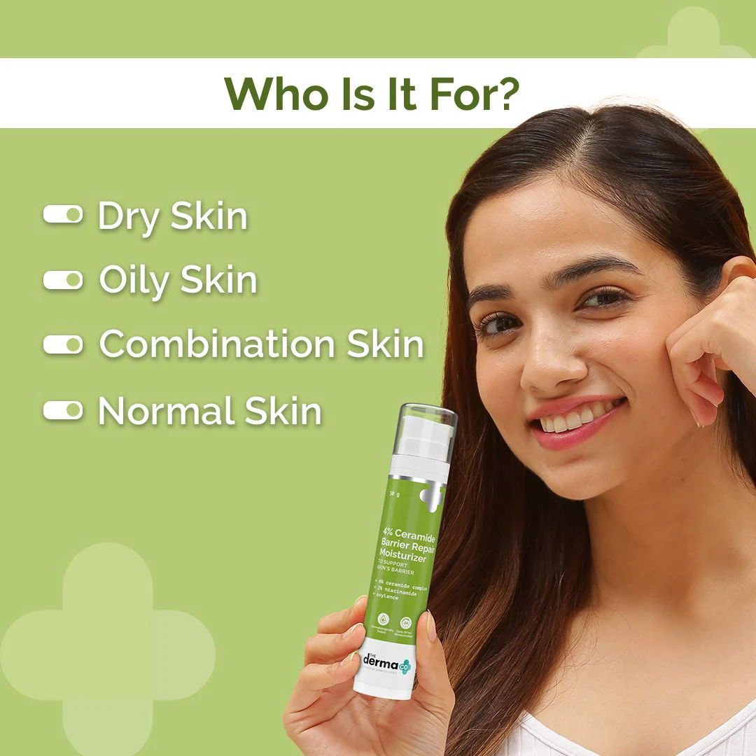 4% Ceramide Barrier Repair Moisturizer with Ceramide, Niacinamide, and Oxylance - 50 gm - Image 4