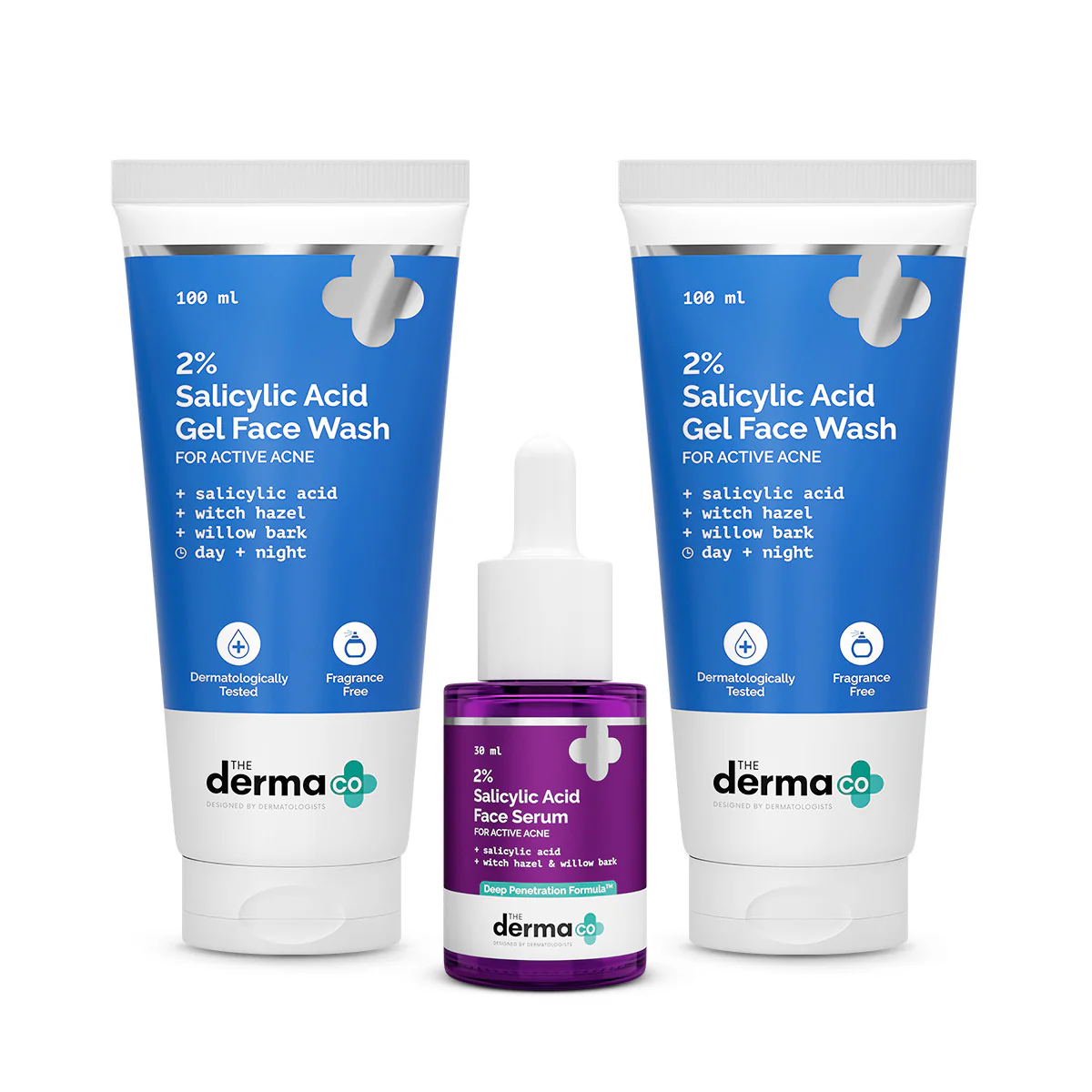Acne Busting Kit (2% Salicylic Acid Gel Face Wash + 2% Salicylic Acid Serum)
