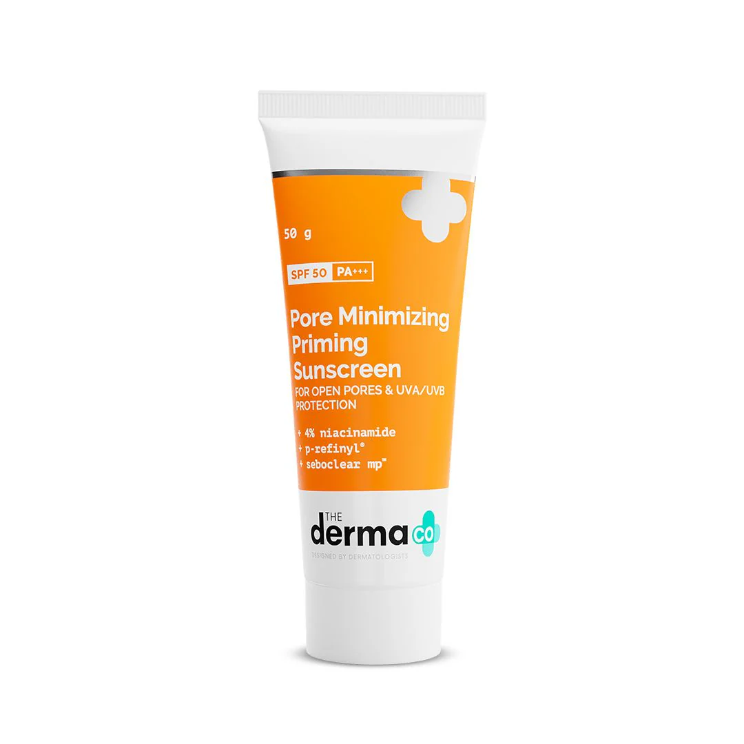 Pore Minimizing Priming Sunscreen with SPF 50 & PA+++ For Open Pores & UVA/UVB Protection - 50g - Image 9