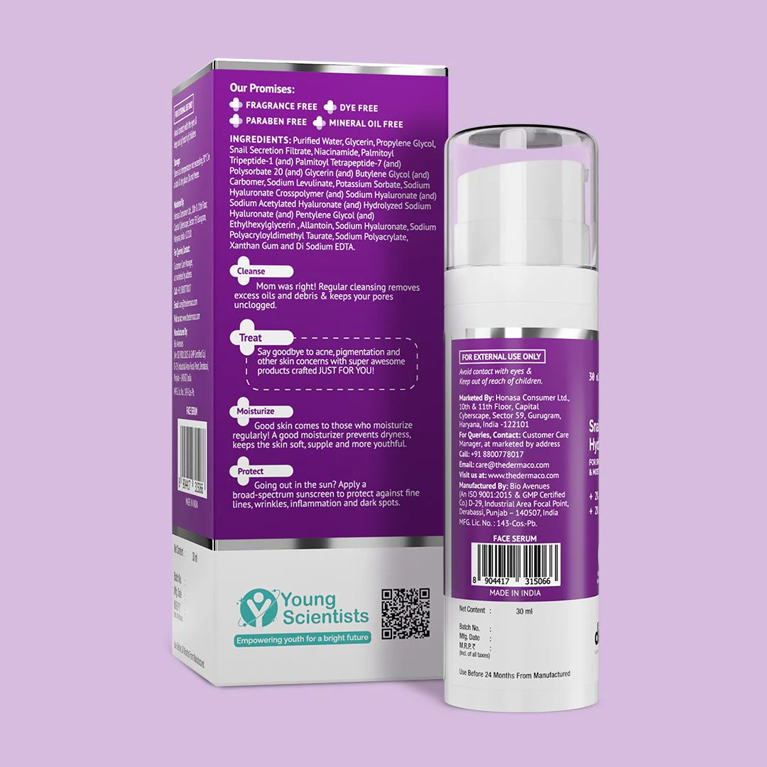 FREE - Snail Peptide 96 Hydrating Serum - 30 ml - Image 8