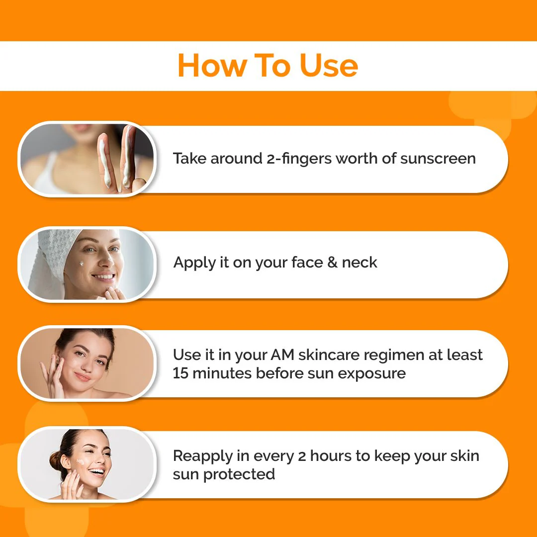 Ultra Light Zinc Mineral Sunscreen with SPF 50 For Broad Spectrum, UVA, UVB & Blue Light Protection - 50g - Image 7